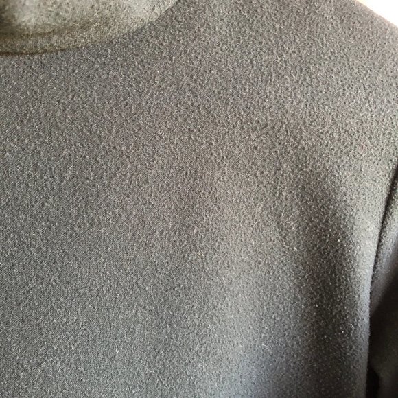 Babaton Aritizia Blair Green Mock Neck Flannel Blouse - Picture 4 of 4